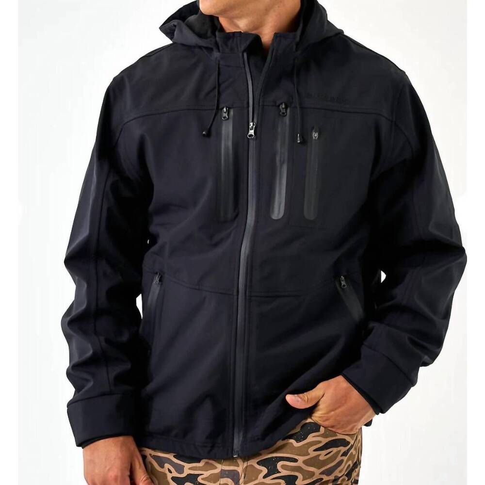 NEW BURLEBO challenger outdoor jacket in black